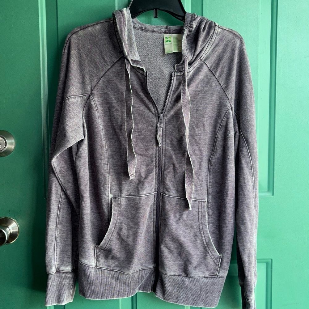 Green Tea large ladies soft jacket